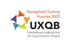 UXQB Recognized Training Provider 2023 Logo