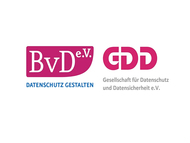 Logo der BvD und GDD in magenta