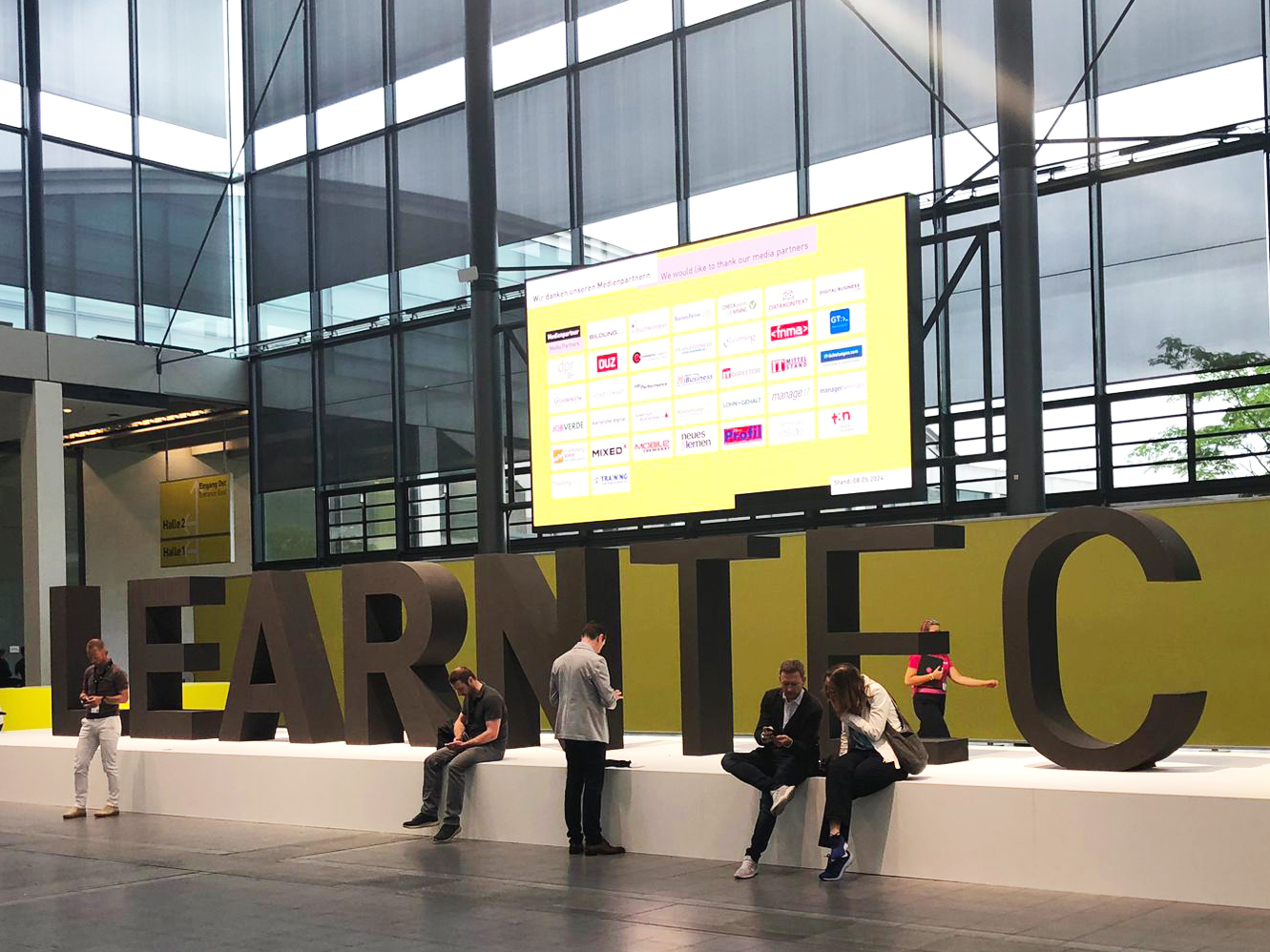 Besuch auf der Learntec